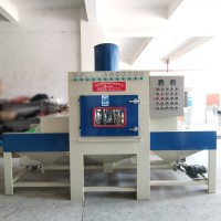 水槽喷砂处理全自动输送式喷砂机